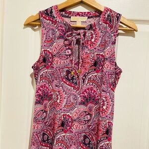 MICHAEL‎ Michael Kors Pink Paisley Sleeveless Dress